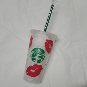 Starbucks | Personalized Kiss Tumbler 💋